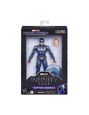 Figura hasbro marvel legends series the infinity saga capitan america