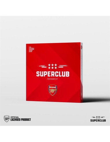 Juego de mesa superclub arsenal manager kit ingles