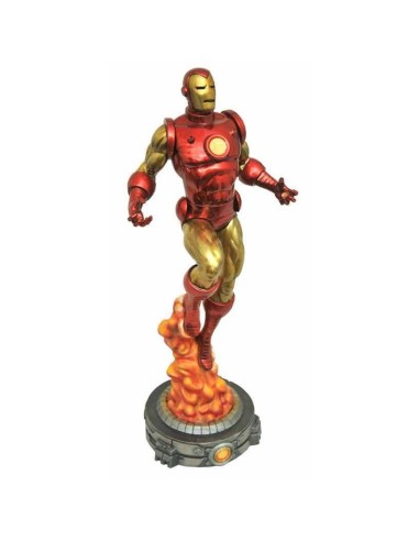 Figura diamond collection marvel avengers iron man clasico 28 cm pvc diorama gallery