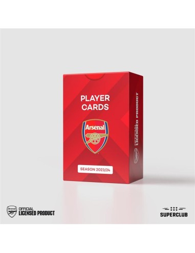 Juego de mesa superclub arsenal player cards 2023 - 24 ingles