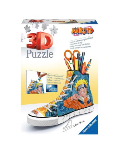 Puzzle 3d ravensburger sneaker -  naruto