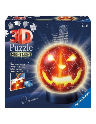 Puzzle 3d ravensburger calabaza de halloween