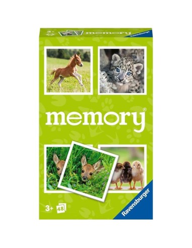 Juego de mesa ravensburger memory animal baby bag