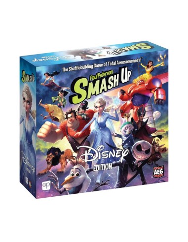 Juego de mesa smash up disney edition edad recomendada 14 años (ingles)