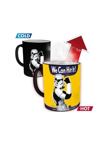 Taza abystyle star wars original stormtrooper hit it 320 ml