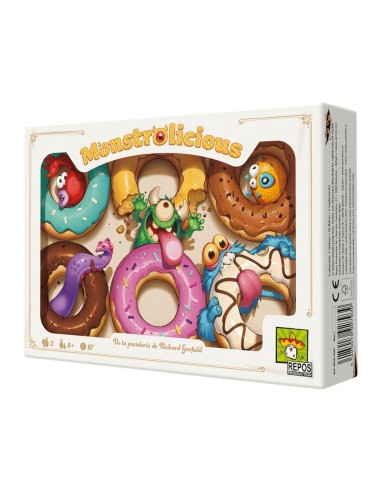 Juego de mesa monstrolicious edad recomendada 8 años