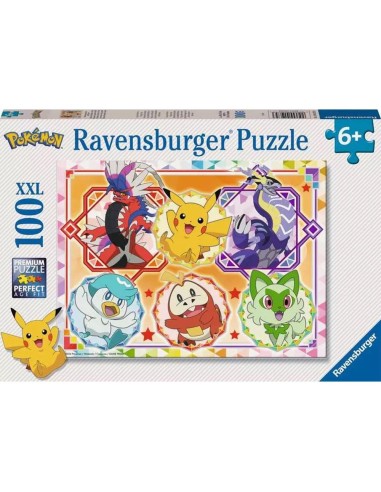 Puzzle ravensburger pokemon 6+ 100 piezas