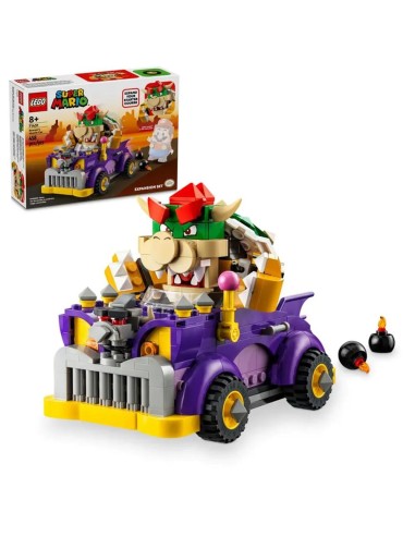 Lego super mario set de expansion: coche monstruoso de bowser