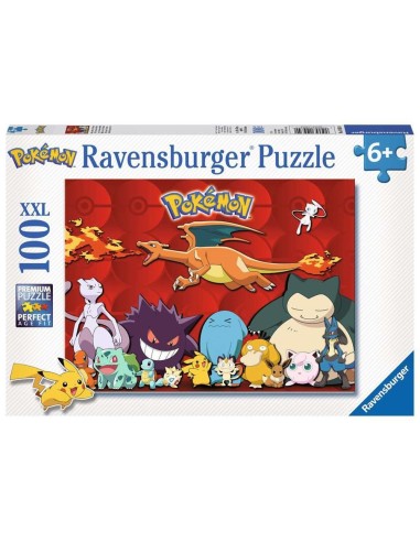 Puzzle ravensburger pokemon 6+ 100 piezas