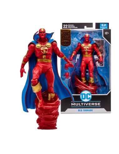 Figura mcfarlane dc multiverse red tornado 17cm