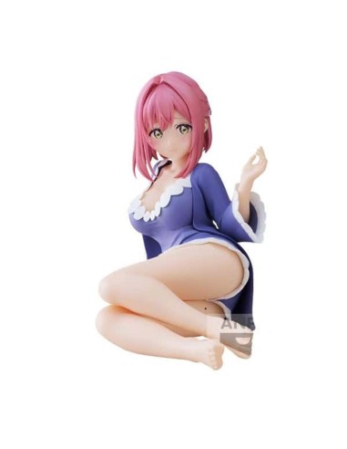 Figura banpresto the 100 girlfriends who really really really really really love you relax time hakari hanzono 11cm