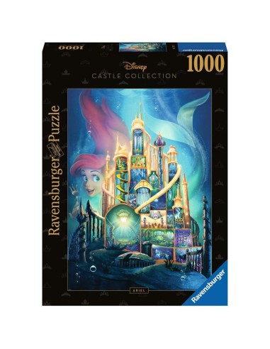 Puzzle ravensburger disney castles -  ariel 1000 piezas