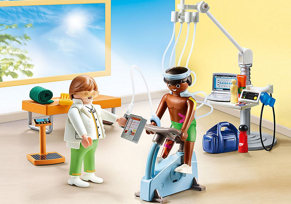 Playmobil ciudad hospital -  fisioterapeuta