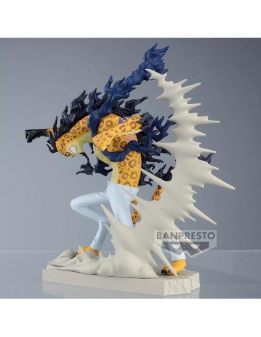 Figura banpresto one piece senkozekkei rob lucci 10cm