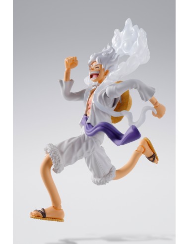 Figura tamashii nations sh figuarts one piece monkey d luffy gear 5