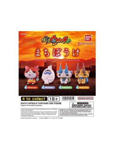 Set gashapon lote 30 articulos yokai watch machibouke