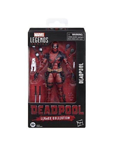 Figura hasbro marvel legends series deadpool legacy collection