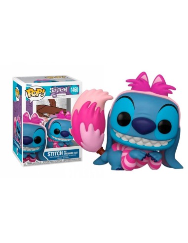 Funko pop disney stitch disfraz alicia en el pais de las maravillas cheshire 75163