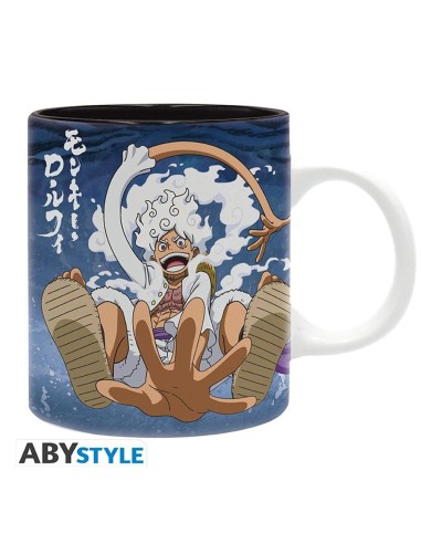 Taza abystyle one piece luffy nika