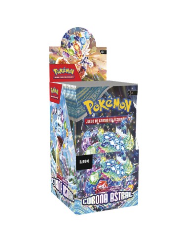 Juego de cartas pokemon tcg (eu) sv07 boosters -  36 ct display español