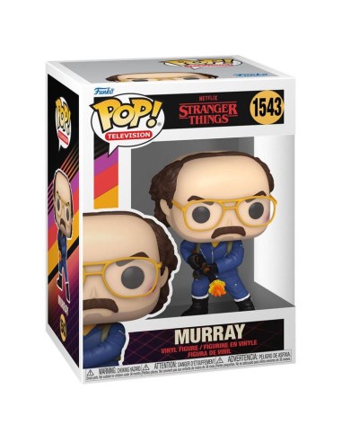 Funko pop tv: stranger things s4 murray with flametrower