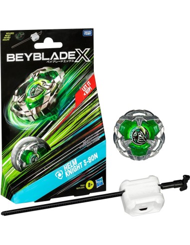 Juego hasbro beyblade helm knight defense