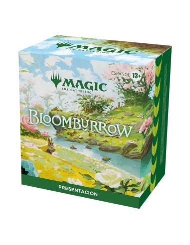 Juego de cartas magic the gathering: bloomburrow pack de presentación español