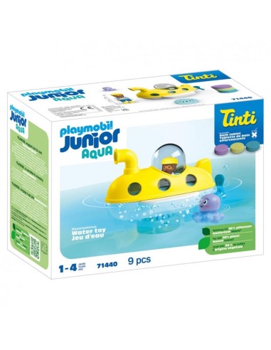 Playmobil junior tinti: submarino de colores