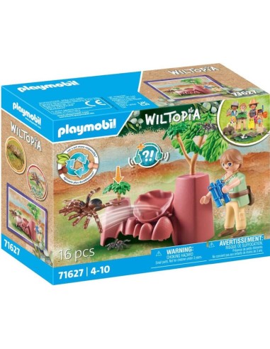 Playmobil wiltopia -  rocas con arañas