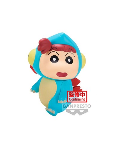 Figura banpresto: shin chan crayon dino stegosaurus nene chan