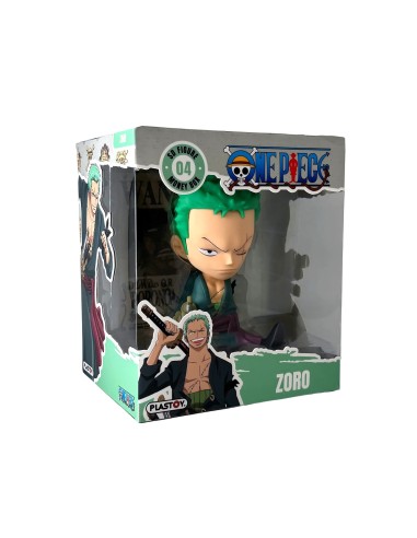 Figura hucha plastoy one piece zoro new edition 18 cm