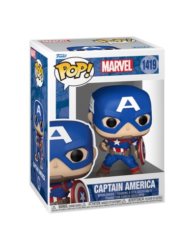 Funko pop marvel new classics capitán américa