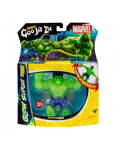 Figura bandai goo jit zu dc increíble hulk glow surge