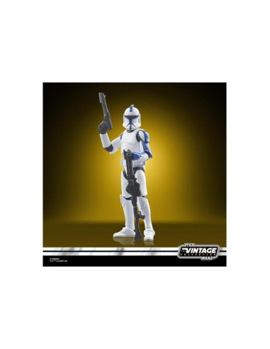 Figura hasbro star wars ahsoka clone trooper lieutenament