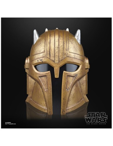 Casco electrónico hasbro star wars the mandalorian the black series the armorer