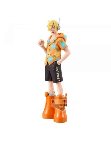 Figura banpresto one piece dxf the grandline series egg head sanji 17cm