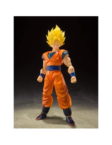 Figura tamashii nations dragon ball z son goku super saiyan full power 14cm