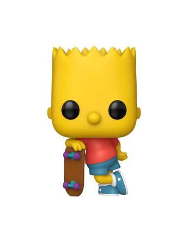 Funko pop animacion the simpsons bart con skateboard 80071