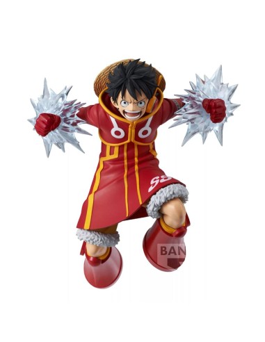 Figura banpresto one piece battle record collection monkey d.luffy 14cm