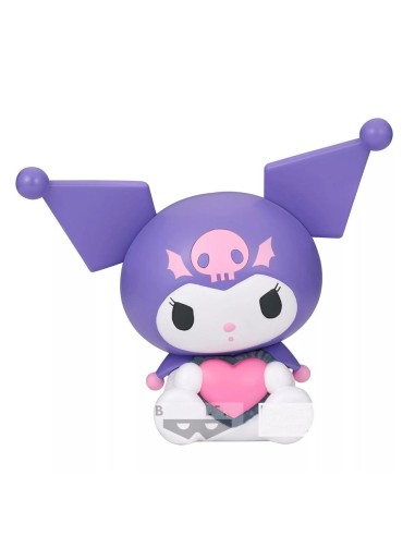 Figura banpresto sanrio sofvimates kuromi purple 14cm