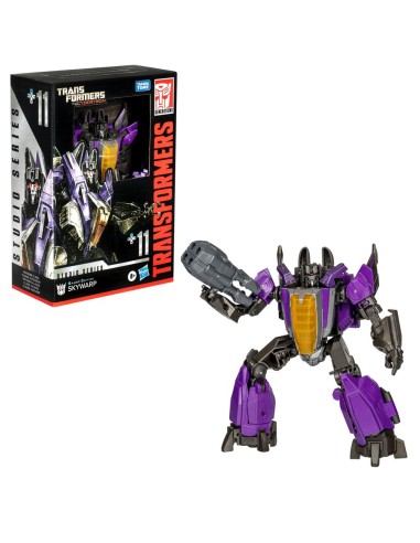 Figura hasbro transformers cybertron skywarp studio series gamer edition