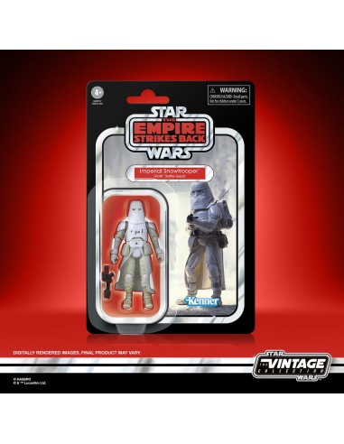 Figura hasbro star wars the empire strikes back imperial snowtrooper holth battle gear