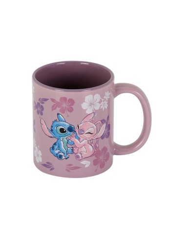 Taza karactermania stitch y angel lilo y stitch