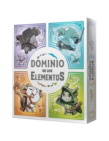 Juego de mesa dominio de los elementos