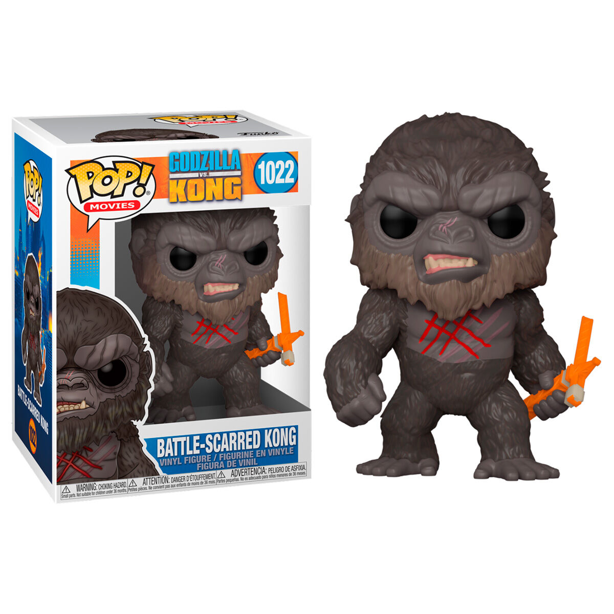 Funko pop cine godzilla vs kong