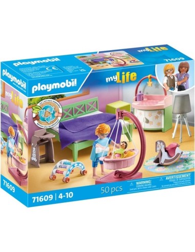 Playmobil my life dormitorio con zona de juegos bebe