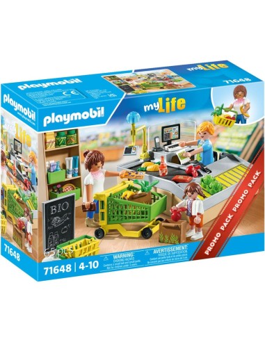 Playmobil promo pack supermercado ecológico