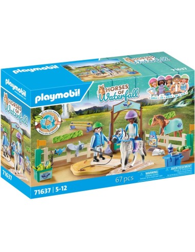 Playmobil escuela moderna de equitación