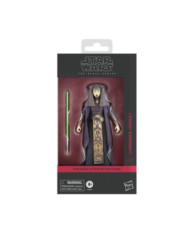 Figura hasbro star wars the black series attack of the clones luminara unduli