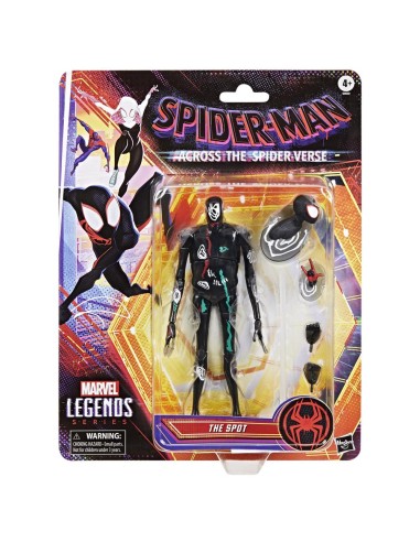 Figura hasbro marvel legends series spider - man across the spider - verse the spot